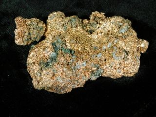 A Sculpted 100 Natural Native COPPER Nugget or Float From Michigan 119gr 2