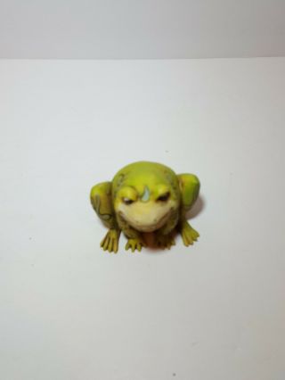 Jim Shore Frog Figurine Mini Heartwood Creek 2.  25 