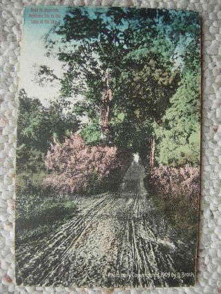 Asheville Nc - Road To Mountain Meadows Inn - 1909 - North Carolina