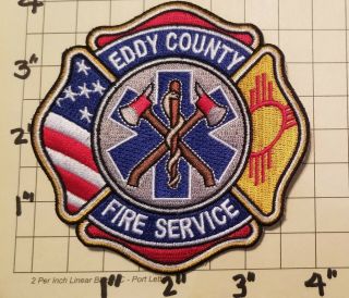 Eddy County (nm) Fire Service Patch