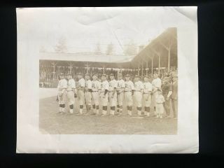 Sad Slim Smith’s Spokane,  Wa Antique Baseball Team Photo C.  1926 - 1931