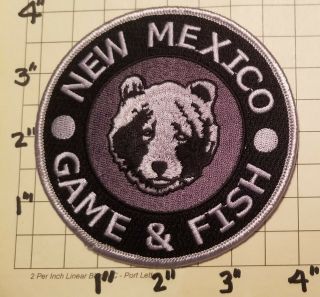 Mexico Game & Fish Department Patch