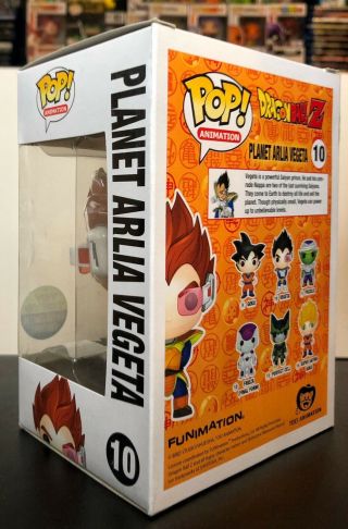 Planet Arlia Vegeta Authentic Toy Tokyo Exclusive Funko POP 2