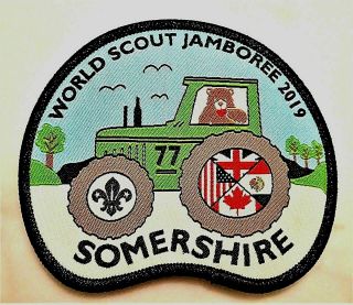 24th 2019 World Scout Jamboree United Kingdom Uk Somershire Unit 77 Badge Patch