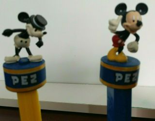 Mickey Mouse Pez Dispensers Set Of 4