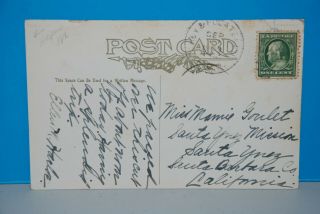 (M131) Vintage color postcard,  Lucin Cut - off,  Great Salt Lake,  Utah,  railroad 2