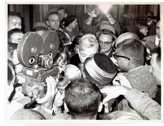 Vintage Marilyn Monroe Photo 1960 The Press Of The Press,  Upi Photo