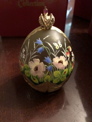 1989 Summer Egg Created By Theo Faberge Number 106 Of 750 Made