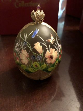 1989 Summer Egg Created By Theo Faberge Number 106 Of 750 Made 2