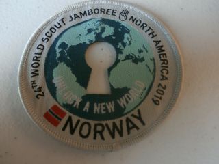 2019 World Jamboree Norway Contigent Patch