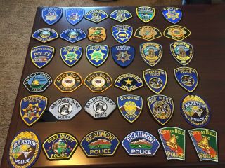 300,  California Police/sheriff Patches