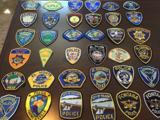 300,  California Police/Sheriff Patches 3