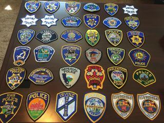 300,  California Police/Sheriff Patches 4