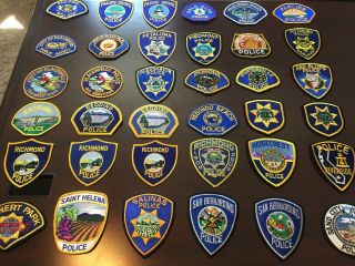 300,  California Police/Sheriff Patches 6