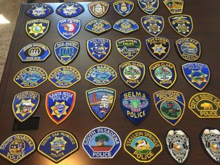 300,  California Police/Sheriff Patches 7