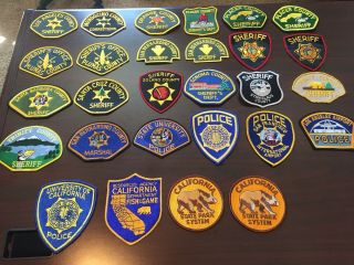 300,  California Police/Sheriff Patches 9