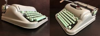 1962 HERMES 3000 Typewriter with manuals and brushes 4