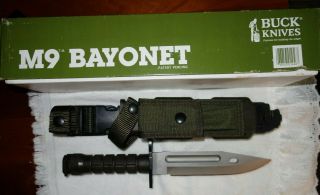 Bayonet M9 Phrobis Lll By Buck - - Lst Generation 1987 - - In The Box