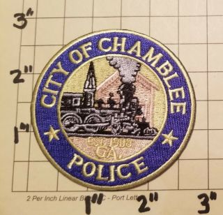 Chamblee (ga) Police Department Patch - Style 2 (small)