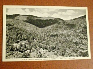 15.  Rppc View From Chapman Home,  Montreat,  Nc
