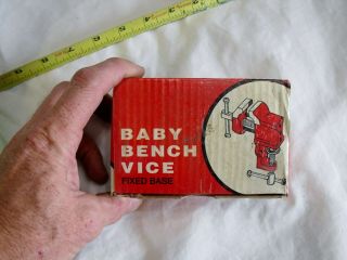 Vintage Baby Bench Vise Small Hobby Vise