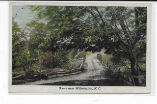 North Carolina Nc Wilmington Greetings Scene 1915