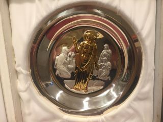The 1974 Franklin Easter Plate By Abram Belskie He Is Risen