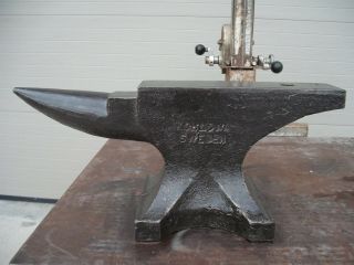 Anvil Swedish Kohlswa 140 Pounds Blacksmith Forging Hay Budden Peter Wright