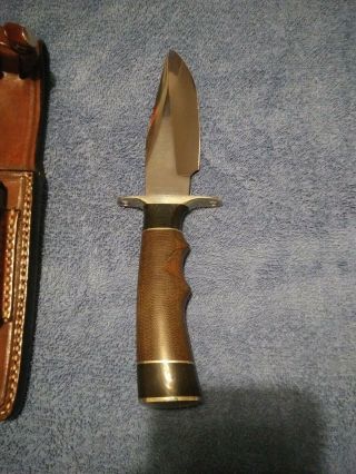Lamont Coombs Jr.  Handmade Knife with sheath 3