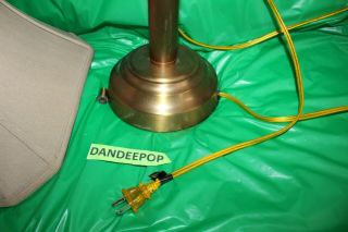 Hampton Bays Brass Swing Arm Desk Table Lamp With Shade 173883 8