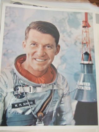Nasa Photos Signatures Bios Gemini Mercury Apollo Astronauts 30 Different 1960 