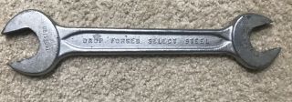 Vintage Indestro Open End Wrench 1 1/8” And 1 1/4” P737