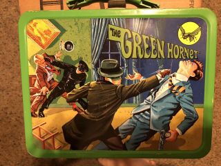 1967 The Green Hornet Lunchbox And Thermose.  Green Hornet 1967 Tv Shows Dvds