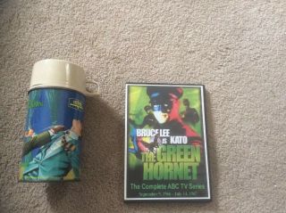 1967 The Green Hornet Lunchbox and Thermose.  Green hornet 1967 tv shows dvds 7
