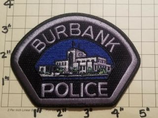 Burbank (ca) Police Department Patch - Style 2