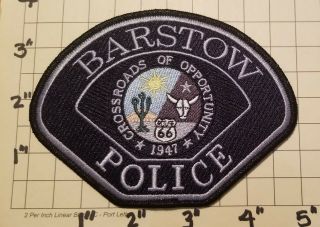 Barstow (ca) Police Department Patch - Style 2