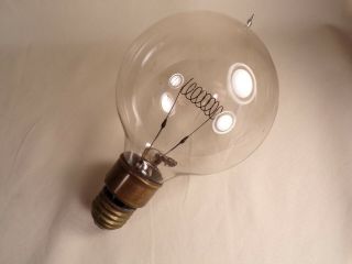 Antique Tipped Light Bulb Edison Mazda Peerless ?