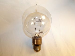 Antique Tipped Light Bulb Edison Mazda Peerless ? 2