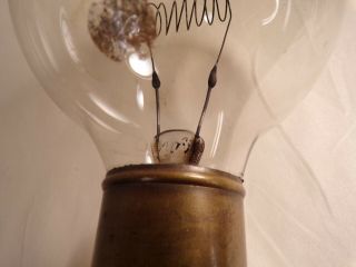 Antique Tipped Light Bulb Edison Mazda Peerless ? 4