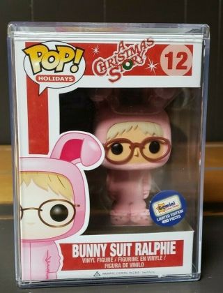 Funko Pop A Christmas Story Flocked Bunny Suit Ralphie Gemini Collectibles Le
