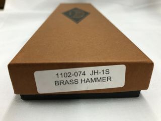 Bridge City Tool Jointmaker ' s Hammer Brass 7