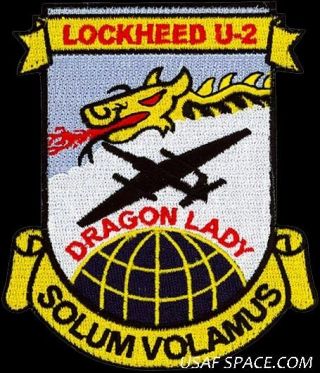 Usaf 99th Reconnaissance Sq.  – U - 2 - Dragon Lady - Lockheed Dod Patch
