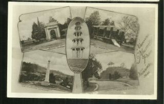 Vicksburg,  Miss/ National Military Park/ 5 Different Views/ Real Photo Postcard