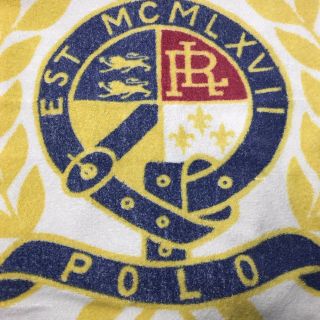 Vintage Polo Ralph Lauren Unicrest Towel 90s Crest Rare 2