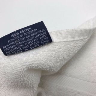 Vintage Polo Ralph Lauren Unicrest Towel 90s Crest Rare 5