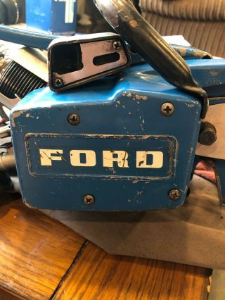 Ford Chainsaw - Rare,  Antique 7