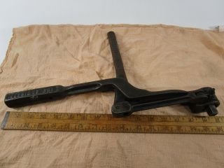 Rare Vintage " The Edwinson " Antique Ratchet Wrench Usa Tool