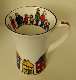 Hudson Middleton " Streetwise " Fine Bone China England Coffee Tea Mug Cup
