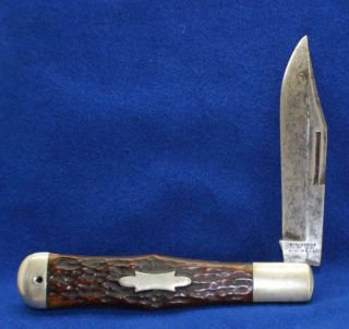 1919 - 42 Winchester 1920 Large Single Blade Coke Bottle Pocket Knife