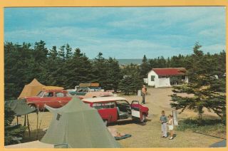 Campgrounds Stanhope Beach Prince Edward Island Postcard
